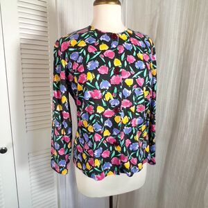 Nicole Ashley | Women’s | Blouses | M | Vintage Colorful Tulip Button Down Blous